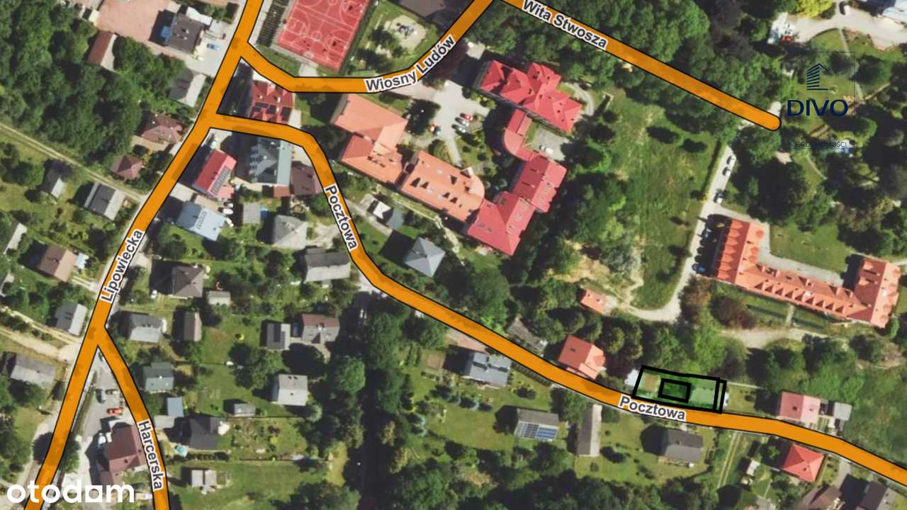 Płaza, działka zabudowana piętrowym domem-6