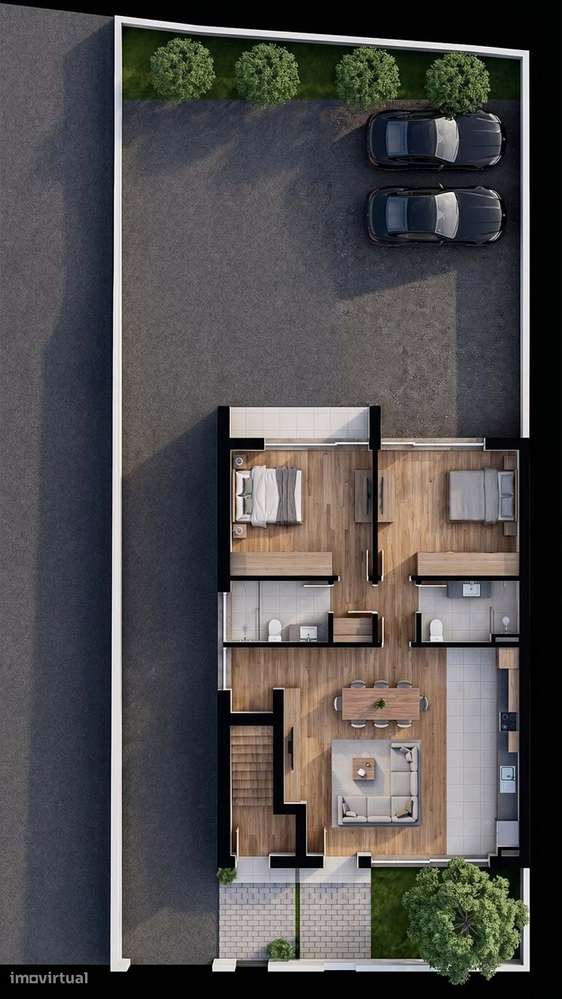 Terreno com Projeto Aprovado para Moradia Bifamiliar | Valongo-11