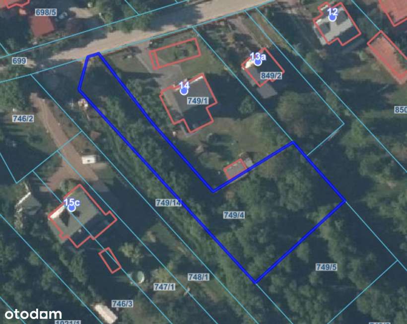 Atrakcyjna działka do zabudowy Kielce Jaworznia Piekoszów LICTACJA - Pełny obrazek: 2/3
