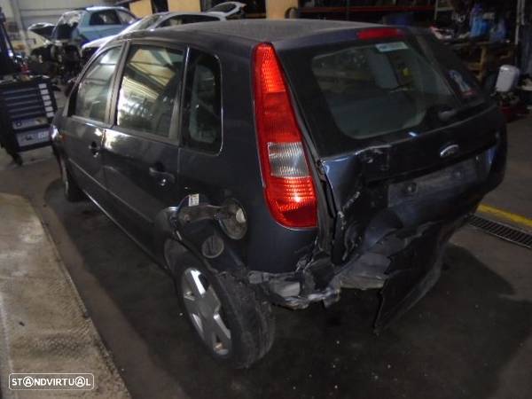 Carro MOT: FUJA   FORD FIESTA 5 FASE 1 2003 1.25 75CV 5P CINZA GASOLINA - 4