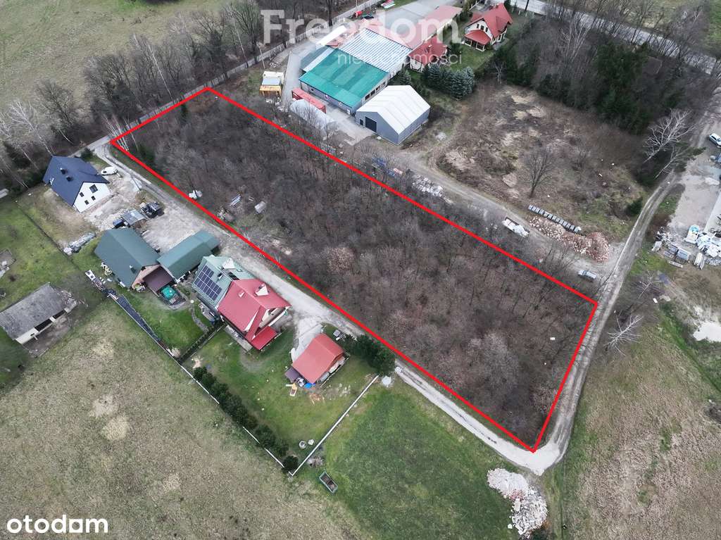 Tania, widokowa działka budowlana pod Krakowem - Pełny obrazek: 5/9