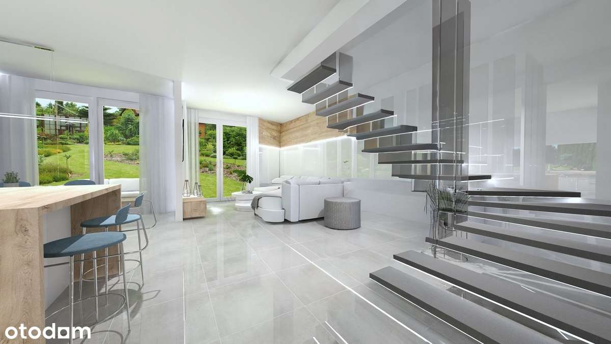 Nowoczesne segmenty w kameralnej zabudowie z ogródkami, tarasami - Pełny obrazek: 5/20