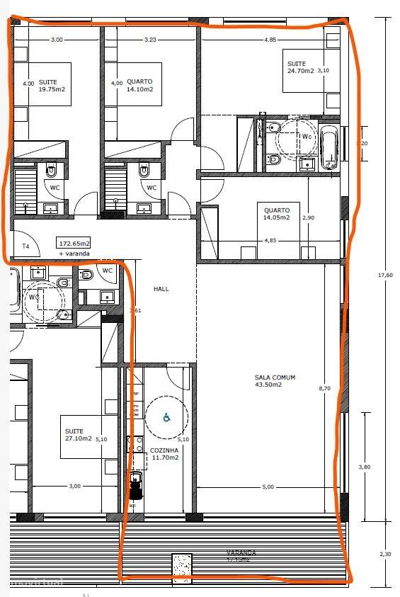 T4 novo Foco C/ varanda - Grande imagem: 5/19