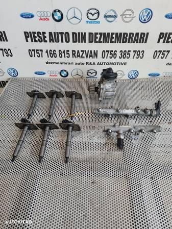 Kit Injectie Injectoare Pompa Rampe Audi Vw 2.7 Tdi 3.0 Tdi Euro 5 Cod 059130277BE 059130755BK Touareg Q5 A5 A4 A6 A7 Etc. - Dezmembrari Arad - 2