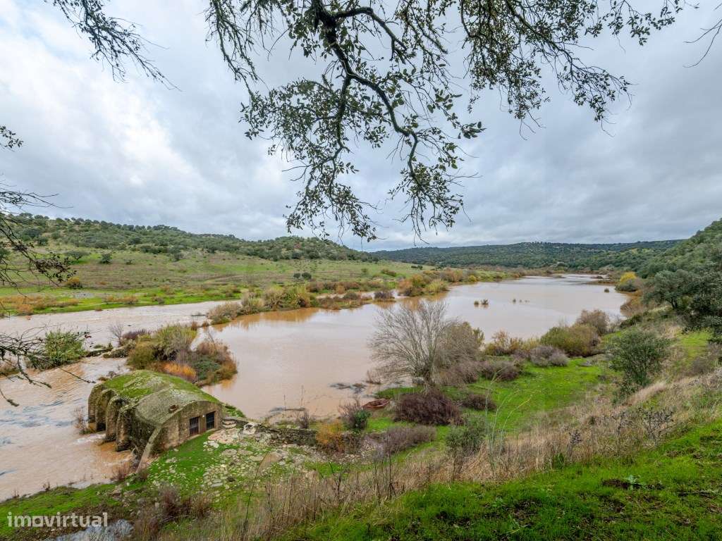 Quinta com quatro suítes e moínho, junto ao Rio Guadiana-10