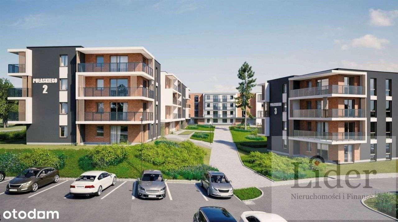 Nowoczesne Mieszkania 2 i 3 Pokojowe od 43 do 63 M-7