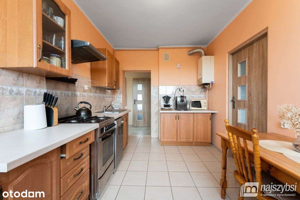 Rożnowo Nowogardzkie -3 pok.mieszkanie z ogródkiem - Pełny obrazek: 5/16