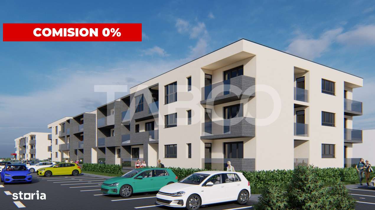 Garsoniera de vanzare decomandata 47 mpu balcon loc parcare Selimbar - Imagine principală: 4/4