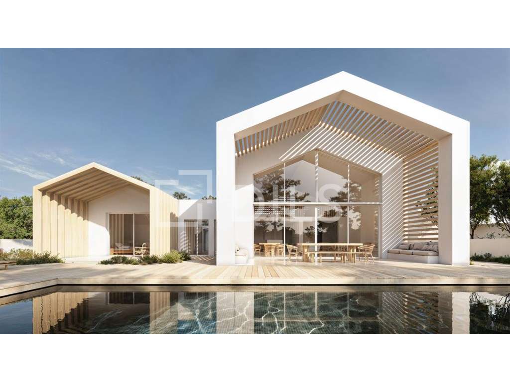 Moradia T4 em construção localizada nos Brejos da Carregueira de Ci... - Grande imagem: 2/23