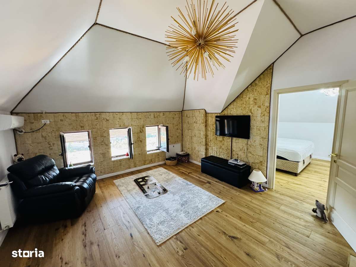 Vilă Chitila Ilfov, P+E+M – ideală pentru familie, posibilitate rate-13