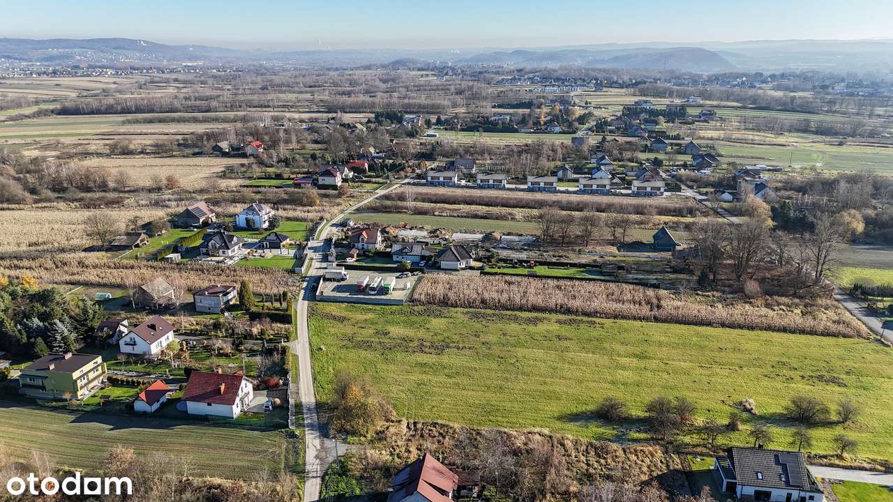 Działka budowlana 2800 m², asfalt, media, teren MN w Rączna-9