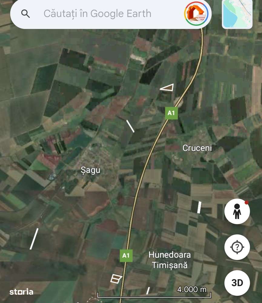 Vand teren agricol 42 Hectare! în Sagu județul Arad.-1