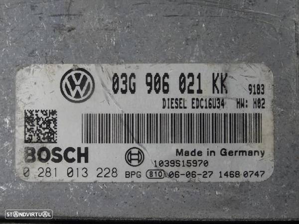 Centralina De Motor Volkswagen Golf V (1K1)  03G906021kk / 0281013228 - 2