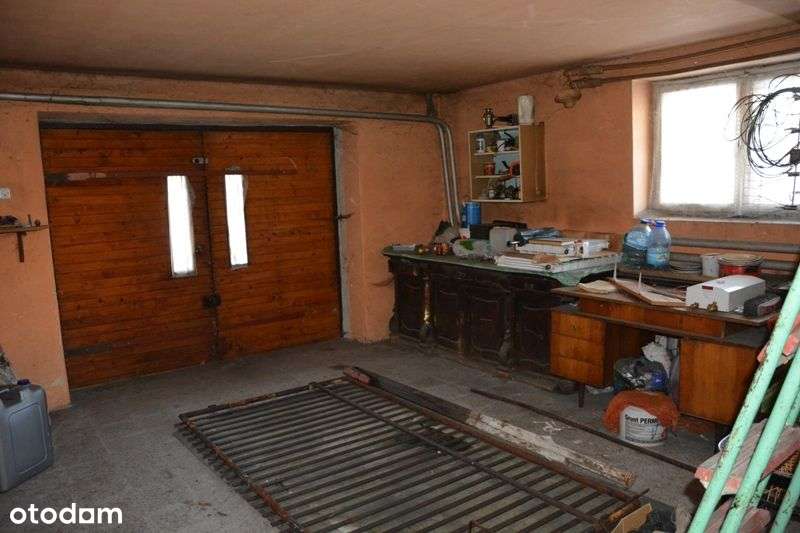 Trzebina-Rynek, piętrowy dom z lat 70-tych na 14 arowej+garaże-8