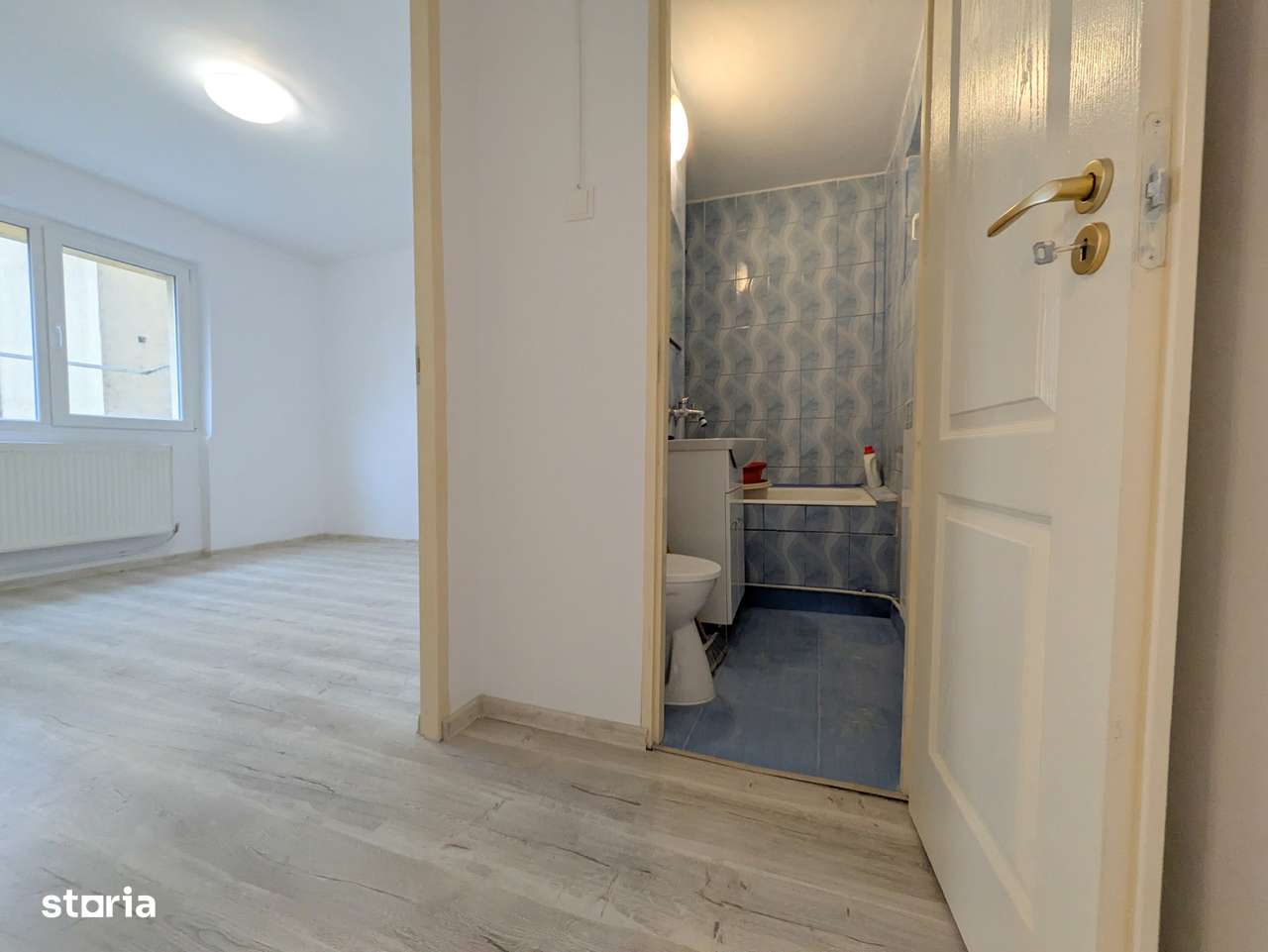 Milcov Pompieri - Apart 2 cam semidec, parter centrala bloc reabilitat-5