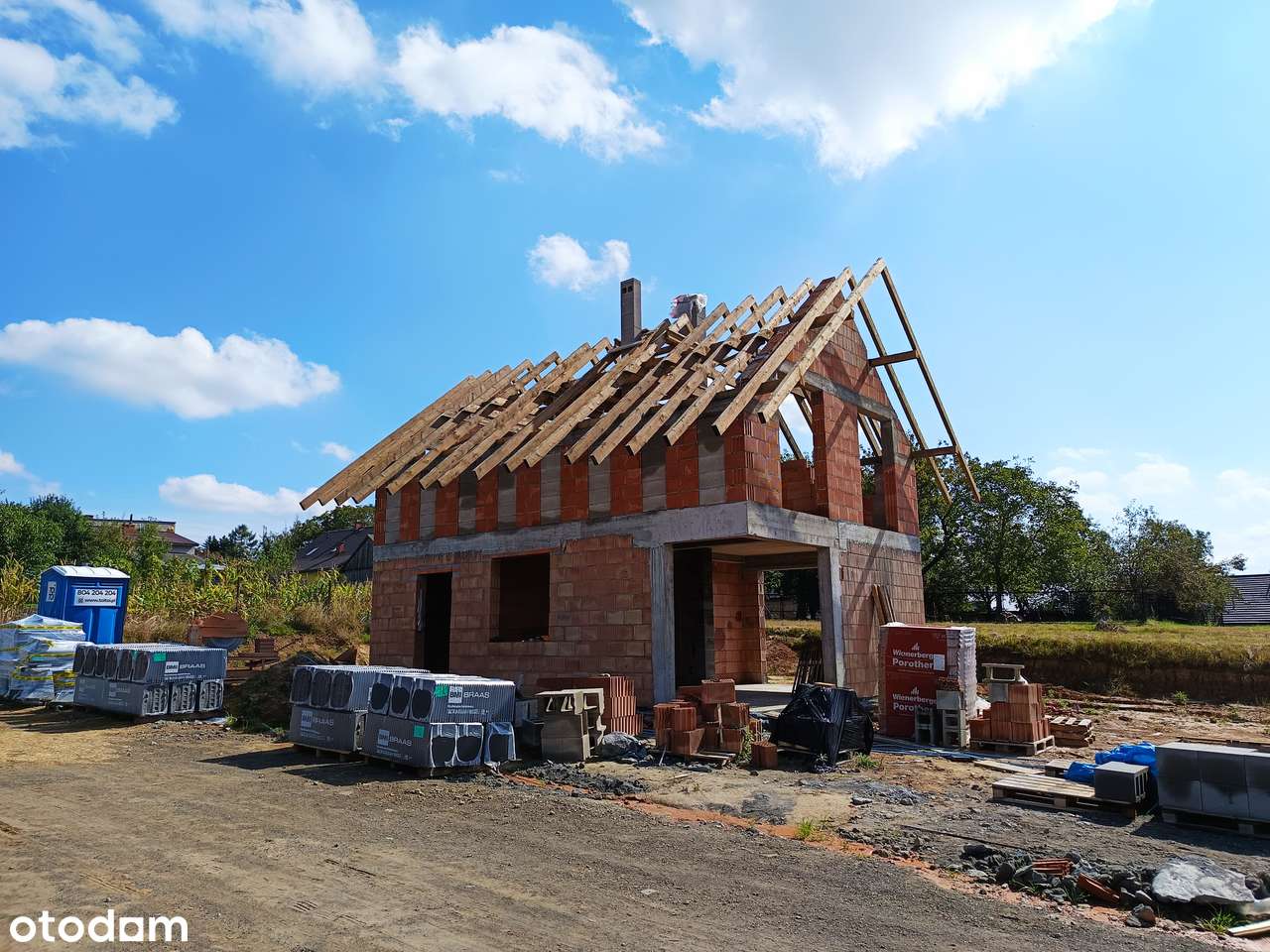 DOM WOLNOSTOJĄCY - STAN SUROWY  |102 m2| 4 pokoje | ogród | widok-5