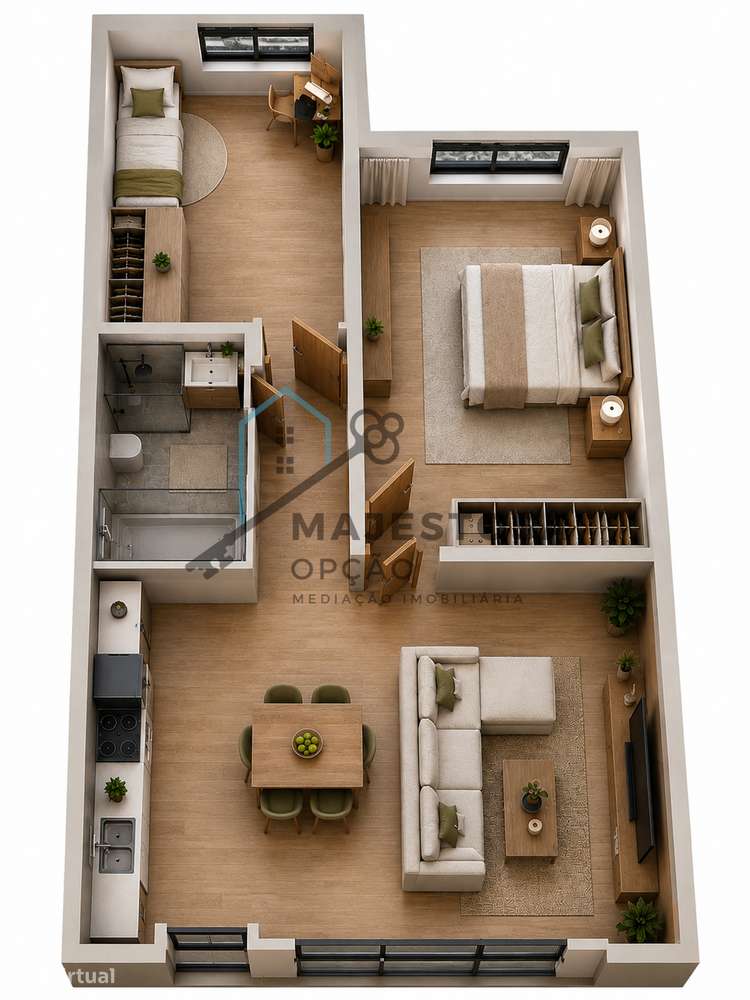 Apartamento T2 — São Vítor, Braga-11