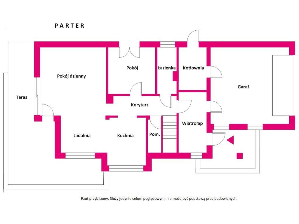 Jasny nowoczesny dom z garażem pod Krakowem - Pełny obrazek: 5/18