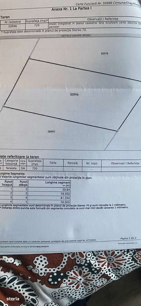 Teren Intravilan 720 mp. Bistra Muresului-2