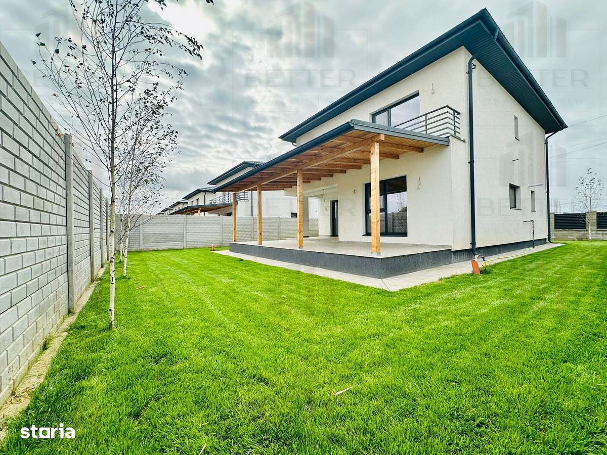 Casă modernă de vânzare Comuna Berceni - 5 camere - teren 360 mp - Imagine principală: 5/20