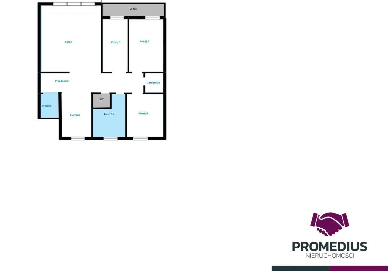 4 pokojowe mieszkanie z loggią, piwnicą i garażem-12