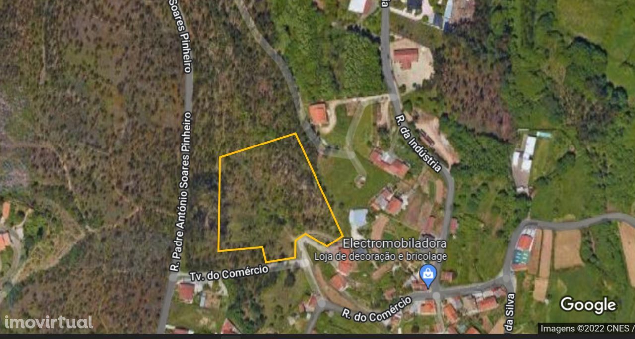 Terreno em Oliveira de Azeméis com 1 hectar, urbanizável