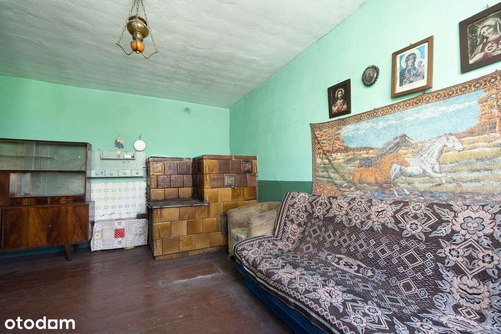 Murowany dom 100m2 | Działka 55 ar - Przewrotne-11