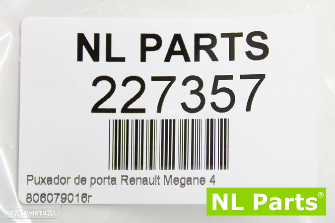 Puxador de porta Renault Megane 4 806079016r - 6