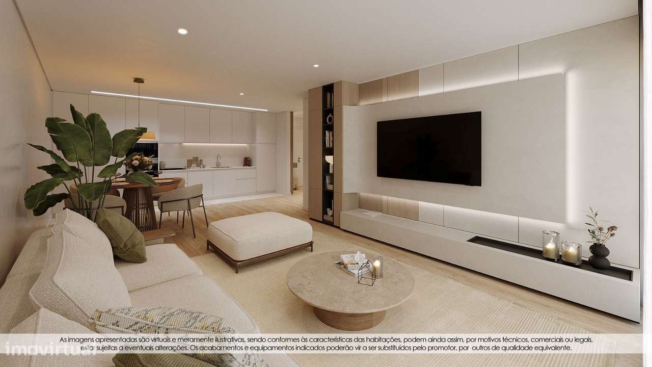 Apartamento T1+1 c/ Lugar de Estacionamento nas Devesas - Grande imagem: 4/16