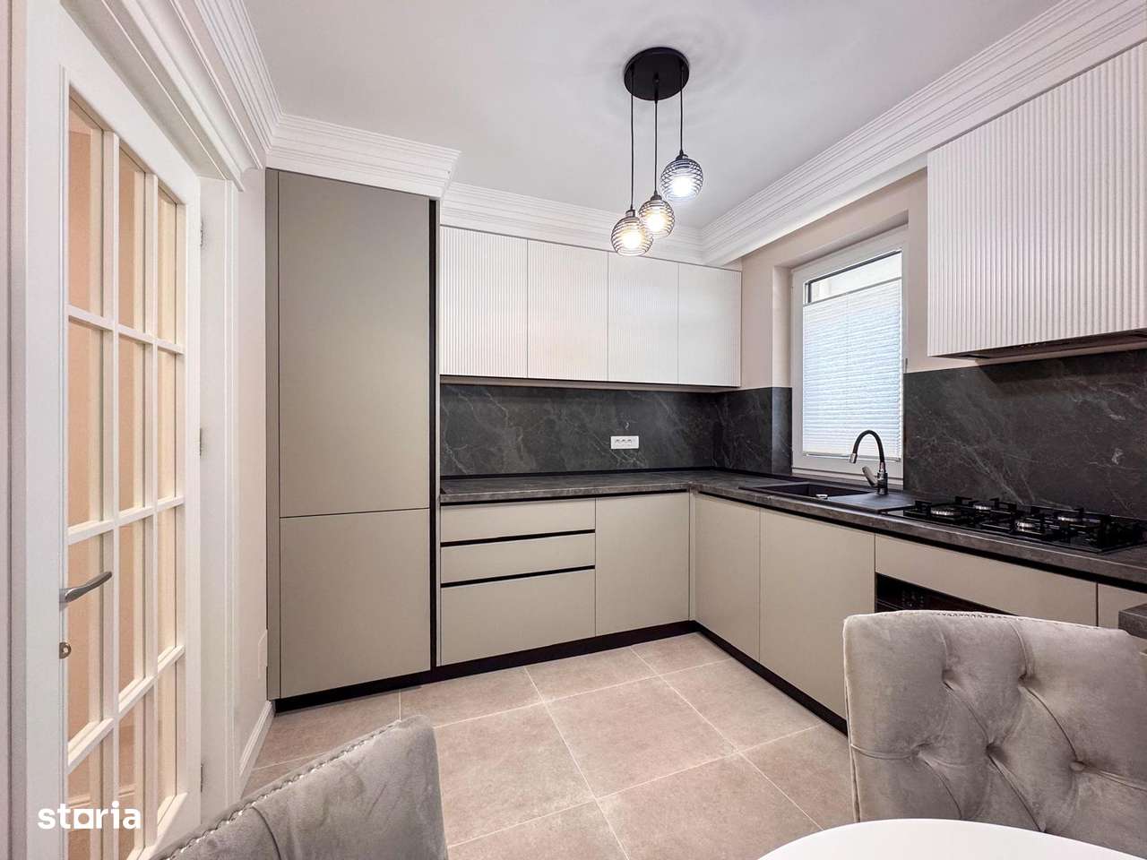 Penthouse ultramodern finalizat si intabulat. Vedere panoramica-17
