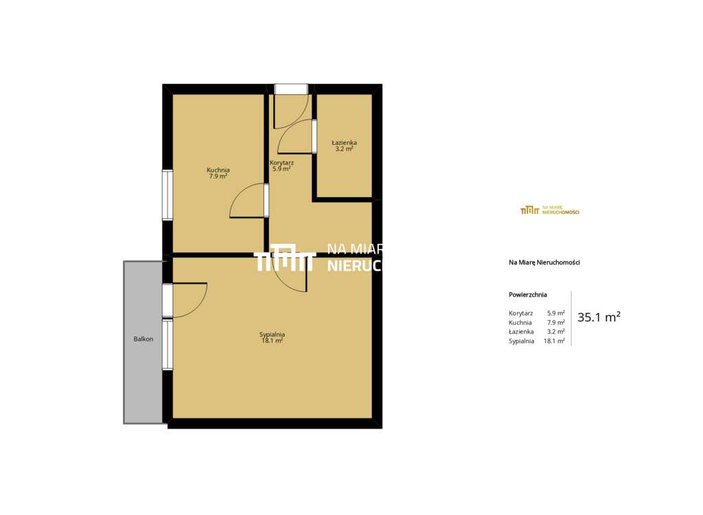 Kawalerka lub 2 pokoje, Oddzielna Kuchnia, Parking-11