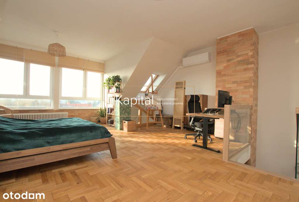 Designerskie mieszkanie z antresolą 73 m2 Maślice-3