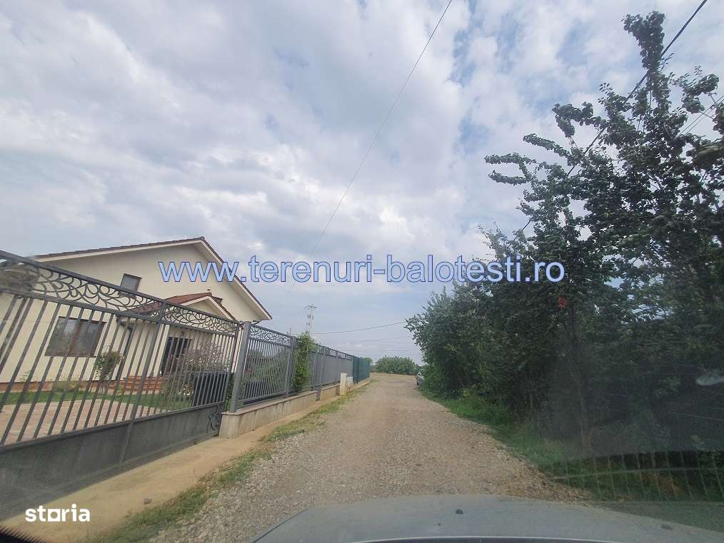 Teren Balotesti,vecinatate Dn1, utilitati+asfalt la 60 metri-5