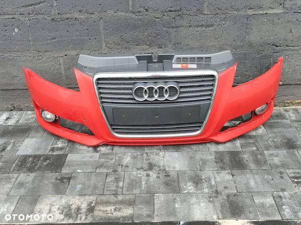 AUDI A3 8P LIFT 08-12r ZDERZAK PRZÓD GRILL - 1