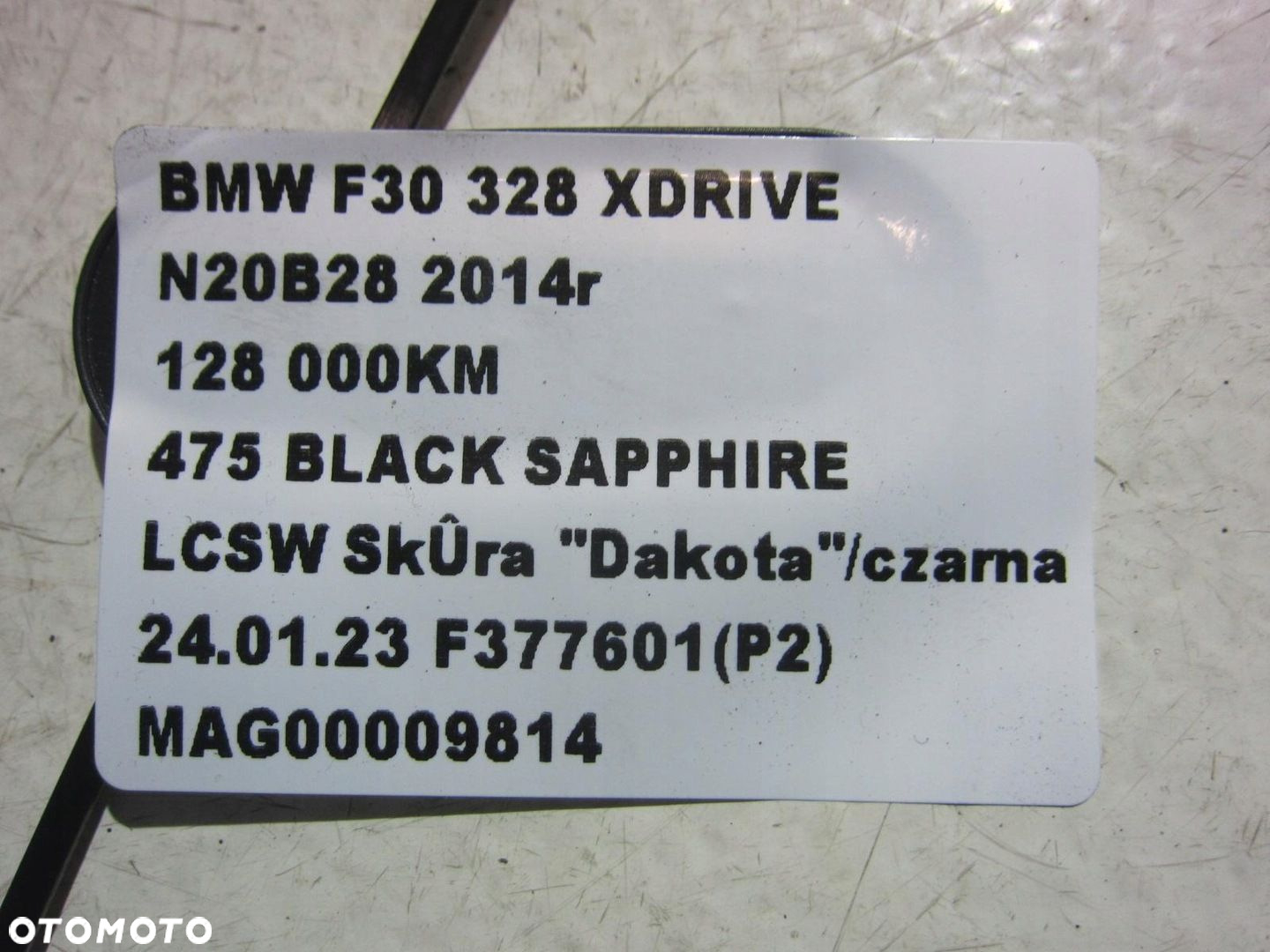 BMW F30 F22 N20 2.8 SPRĘŻARKA KLIMATYZACJI 9330825 - 8