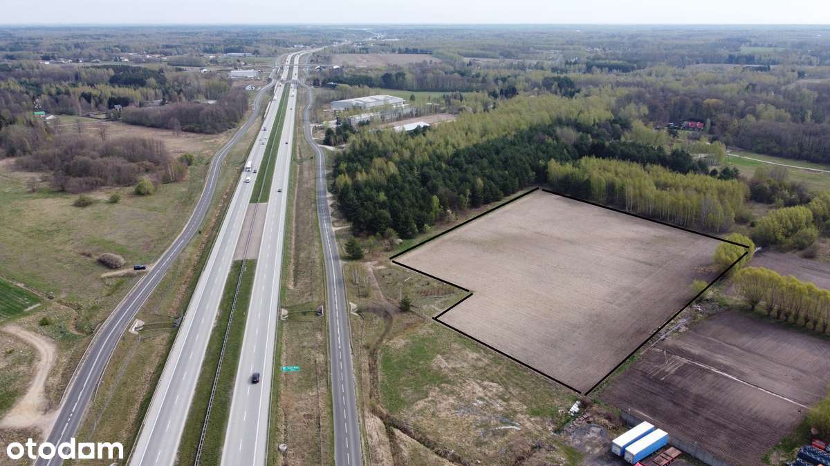 Działka inwestycyjna Trasa S8 – gm. Żabia Wola (cena BRUTTO) - Pełny obrazek: 1/15