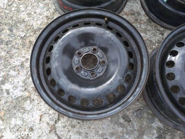 15” - Felgi - 5x108 , r15 cali - FORD  Focus , Mondeo , B-max , C-max , S-max , EcoSport  //  VOLVO , RENAULT Kangoo II , Laguna Megane , Clio - CITAN Mercedes - Stalowe Koło Dojazdowe Rezerwowe Zapasowe Dojazdówka Zapasówka Rezerwa - 2