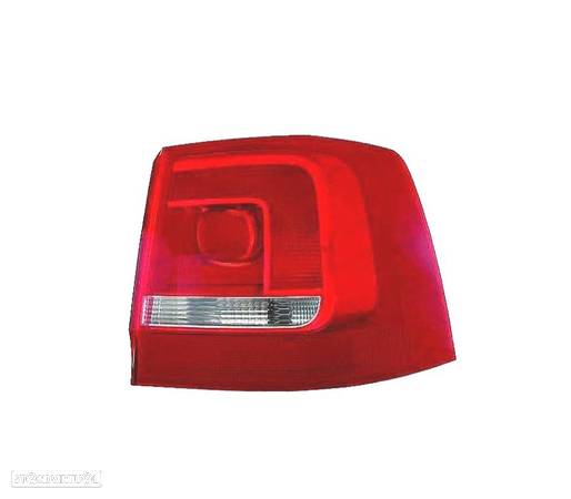 FAROLIN DIR PARA VOLKSWAGEN VW SHARAN 10-15 BRANCO VERMELHO - 1