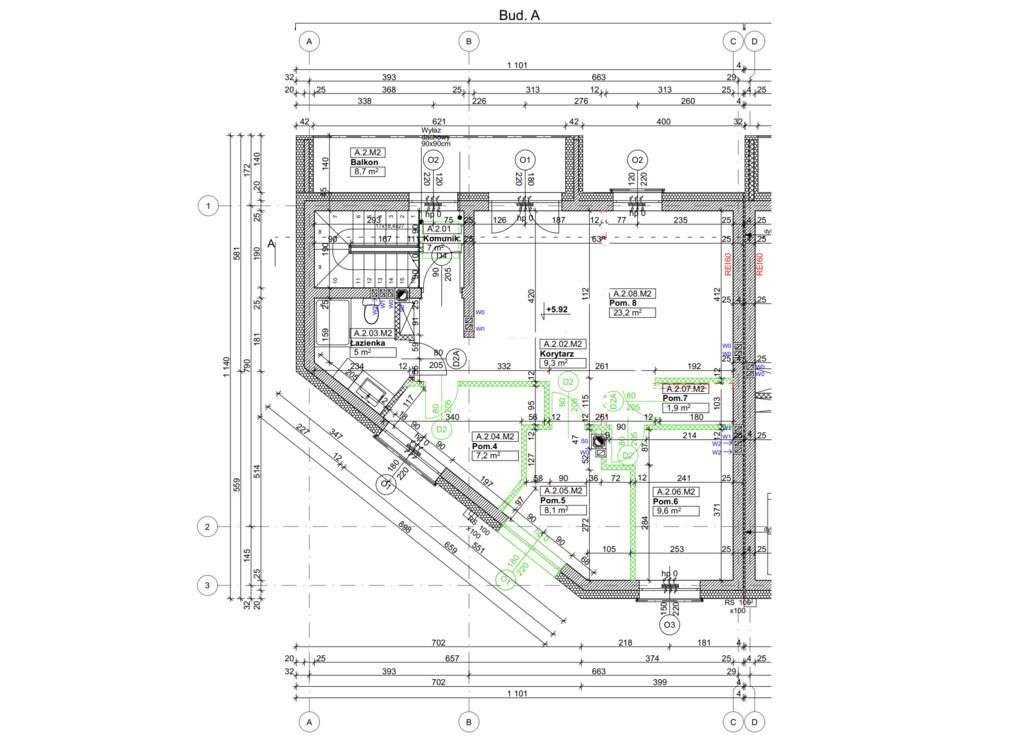 65m2 - 4 pokoje + garaż i komórka lokatorska!-1