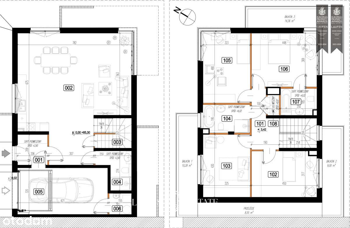 Elegancki i nowoczesny dom dla rodziny na Wilanowi - Pełny obrazek: 2/7