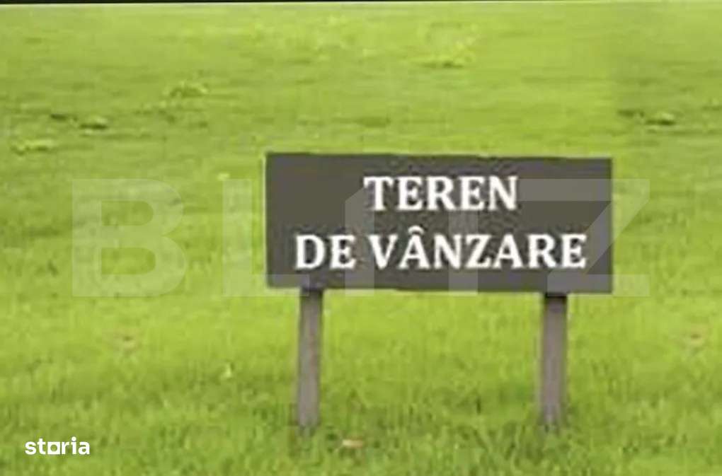 Teren de vanzare – 587 mp, deschidere 20 ml – Lisaura, zona cu pot - Imagine principală: 1/1