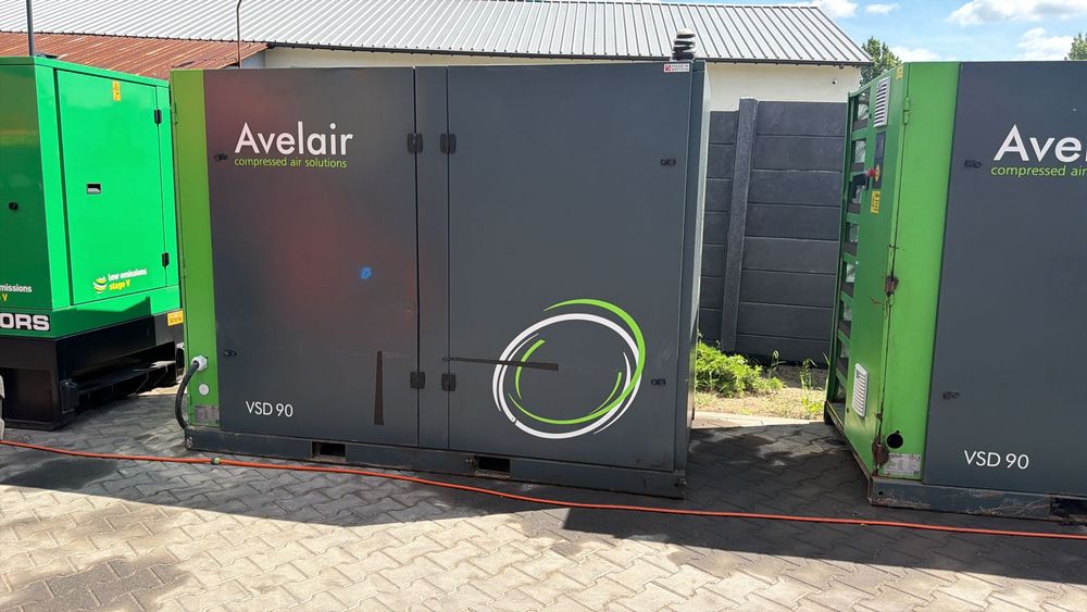Avelair vsd 90  90 kw silnik, 9,5 bar 2024