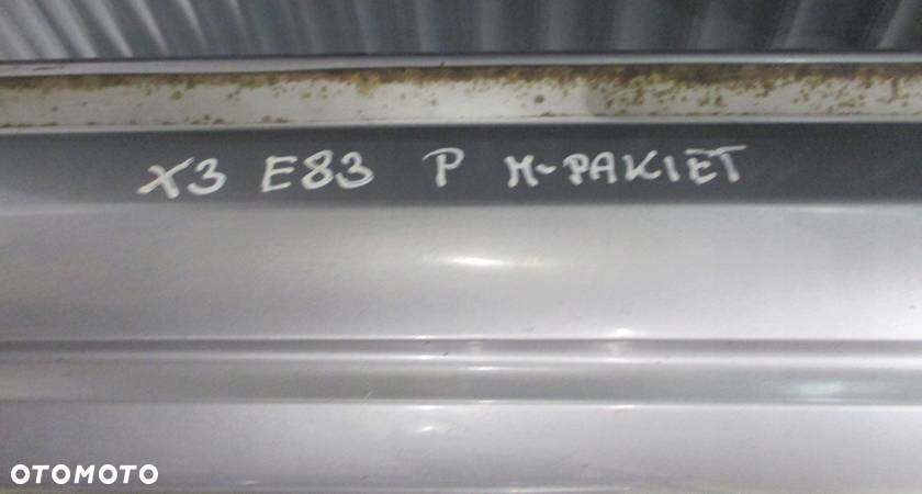 LISTWA NAKŁADKA PROGOWA PRAWA E83 A08/7 M-PAKIET - 8