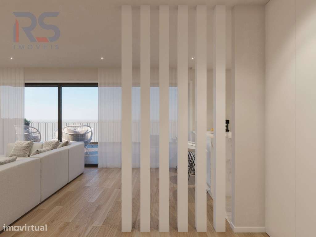 T3 garagem fechada 4 carros e terraço - Grande imagem: 2/60