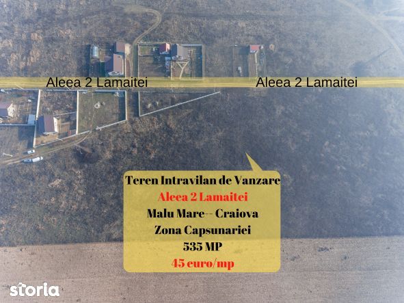 Zona Capsunariei- teren intravilan de vanzare -doar 6 loturi ramase