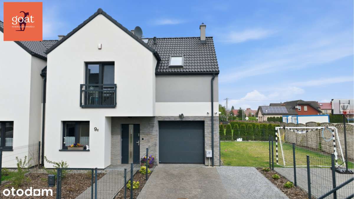 Łęgowo | Narożny Szereg | 97 m² | Ogród 200 m²
