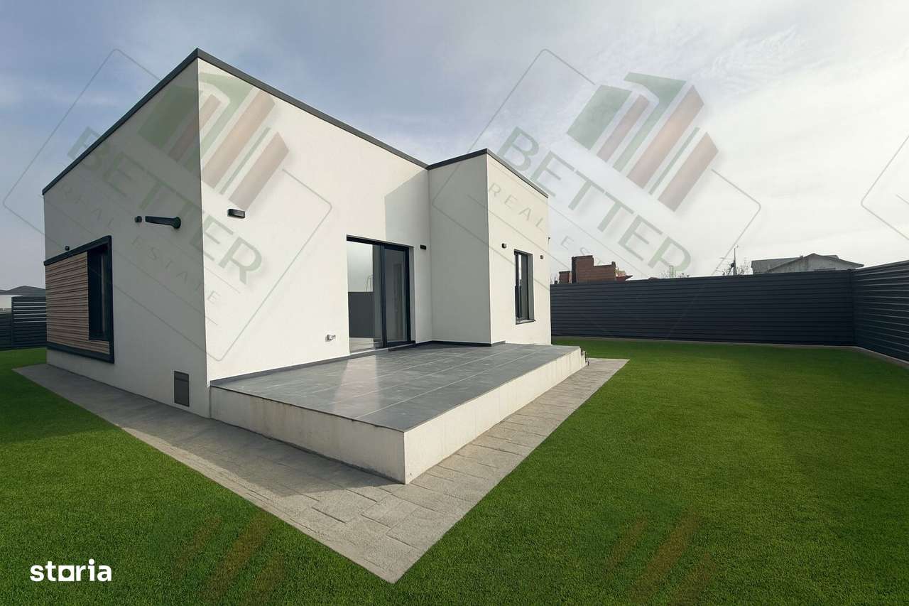 Casă tip parter modernă – 4 camere | teren 360 mp – Comuna Berceni-8