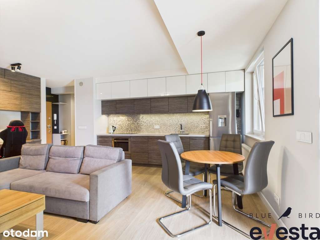 Wysokiej klasy 2-pokojowe mieszkanie z balkonem | - Pełny obrazek: 1/18