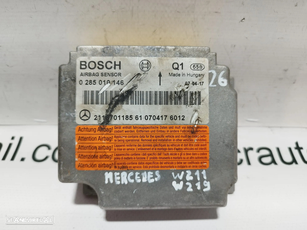 CENTRALINA MÓDULO AIRBAG 0285010146 MERCEDES W211 W219 - 5