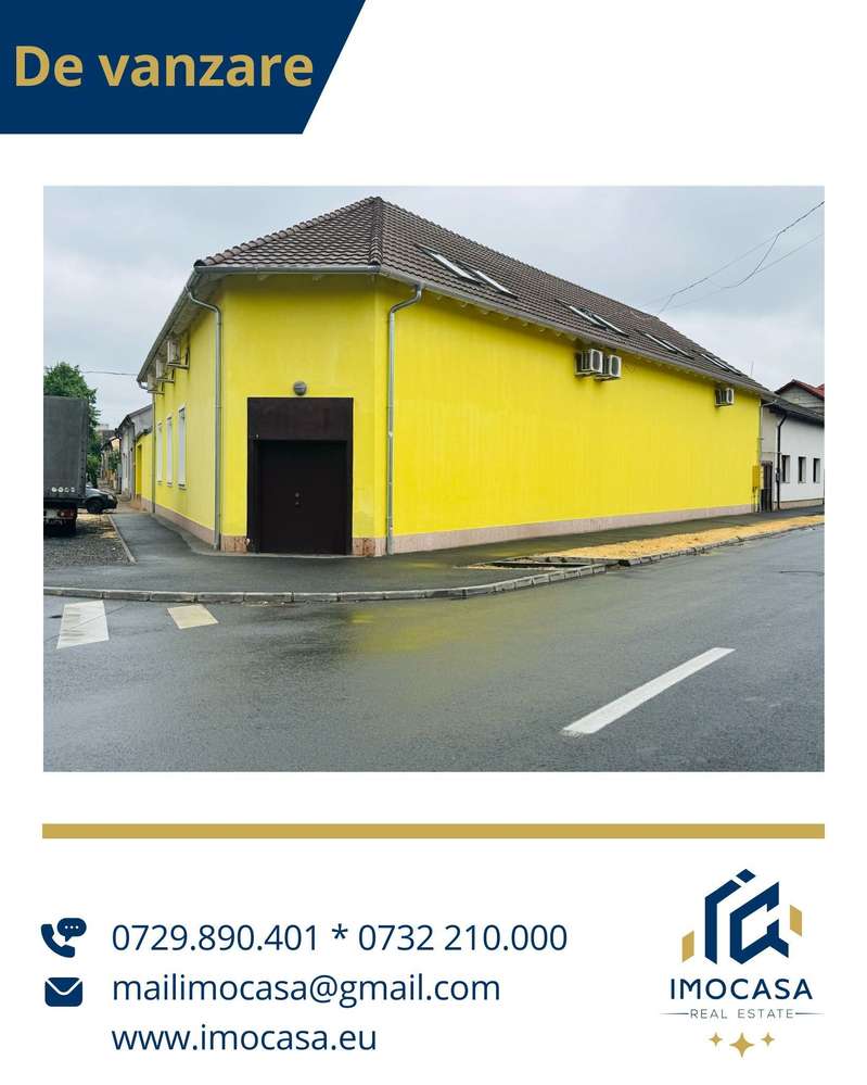 De inchiriat cladire comerciala potential P+M Gradiste Arad - Imagine principală: 4/20